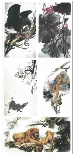 Chinese Paintings of H.H. Dorje Chang Buddha III-2