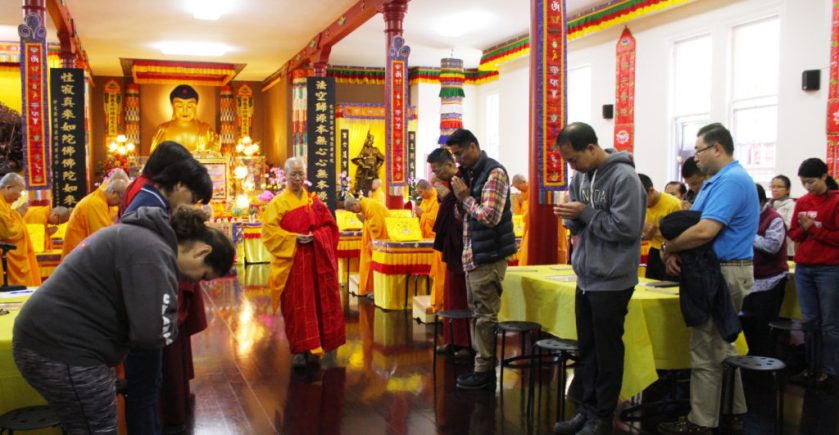 Beseeching Blessings Dharma Assembly for the North Bay Wildfires by Hua Zang Si on October 15, 2017-1